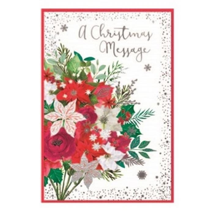 Simon Elvin A Christmas Message Greetings Card (Pack of 6)