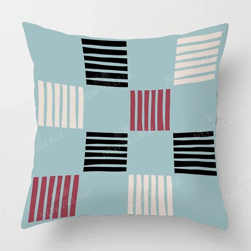 Nordic fall home decor autumn throw pillow case sofa Cushion cover modern x x x x geometry