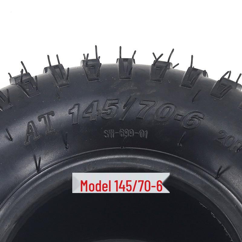 ATV Beach & Lawn Sightseeing Car Tire 145/70-6 Vacuum Rubber