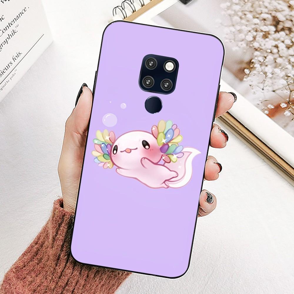 

Kawaii Axolotl Pattern Phone Case For Redmi 8 9 10 PocoX3 Pro For Samsung Note 10 20 For Huawei Mate 20 30 40 50 Lite Huwei P30
