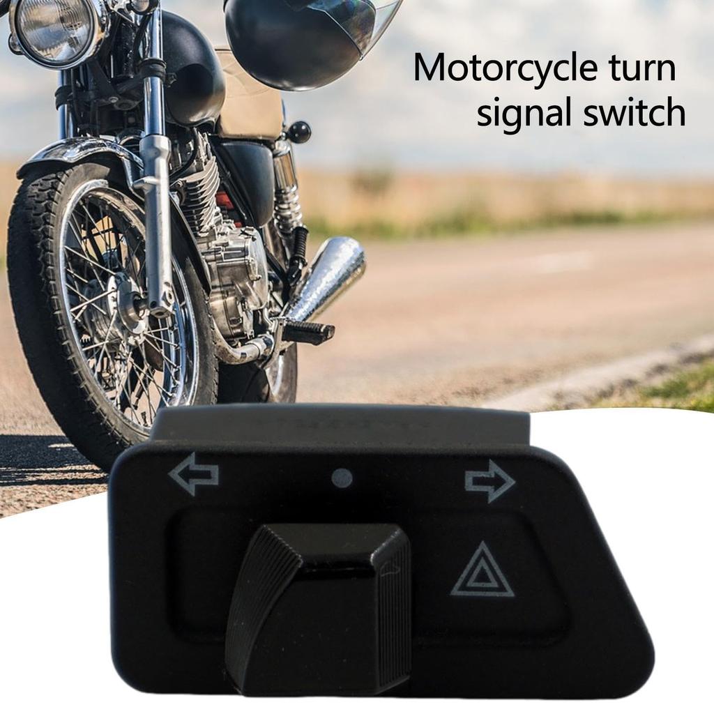 Interruptor de Pisca de Motocicleta Interruptor de Pisca Dianteiro Traseiro de Motocicleta Interruptor de Pisca de Bicicleta Motocicleta
