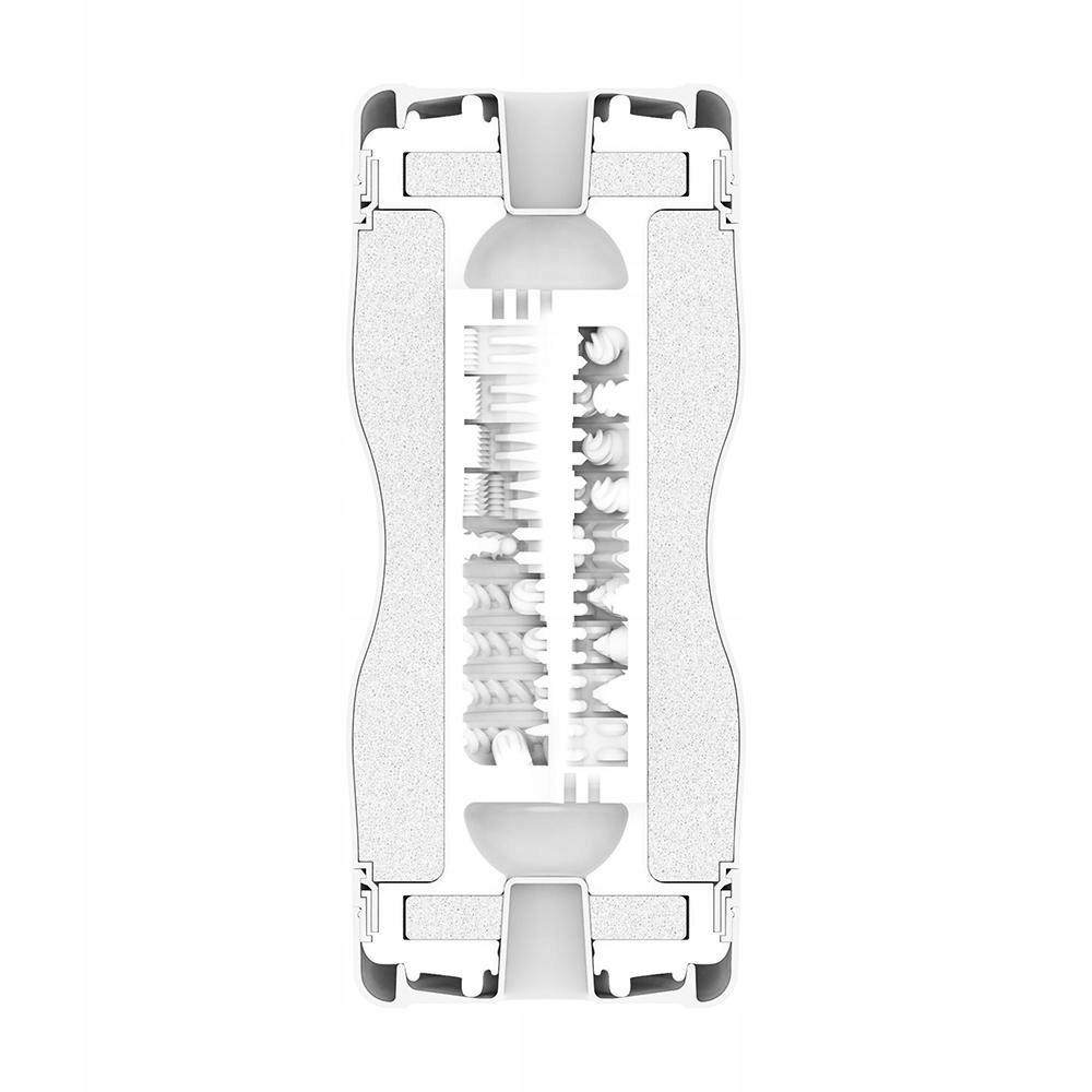 Tenga Dual Sensation Cup Jednorazowy Masturbator Z Dwoma Otworami Medium