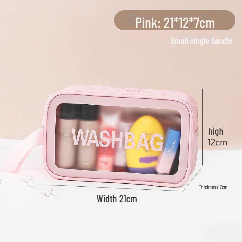 Large Capacity Waterproof PVC Travel Toiletry Bag - Cross-Border Cosmetic & Swim Storage