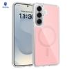 Samsung S26 Ultra/Plus Transparent Acrylic Magnetic Charging Case with Drop Protection