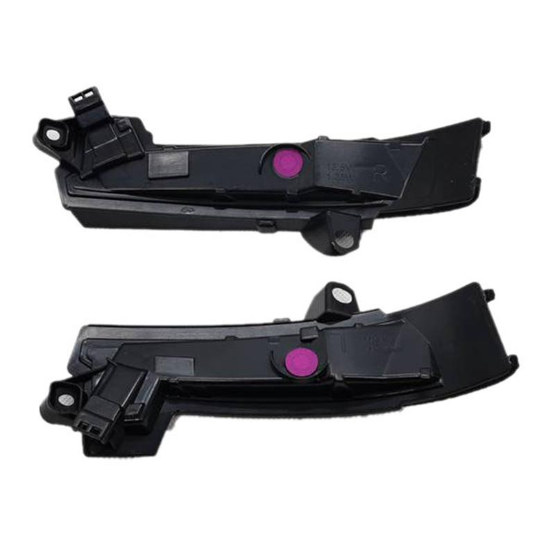 Powerful Car Side Rearview Mirror Light Turn Signal Light For Ford Mondeo Fusion 2013- Transparent Left