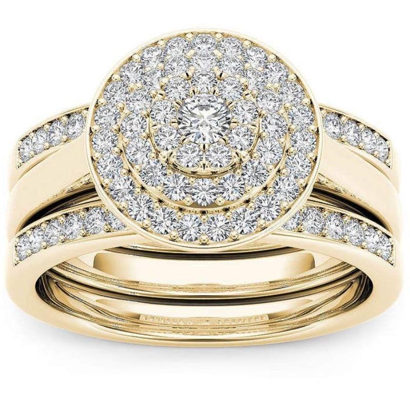 Couple Rings Zircon Rings Guide To American Women's Jewelry