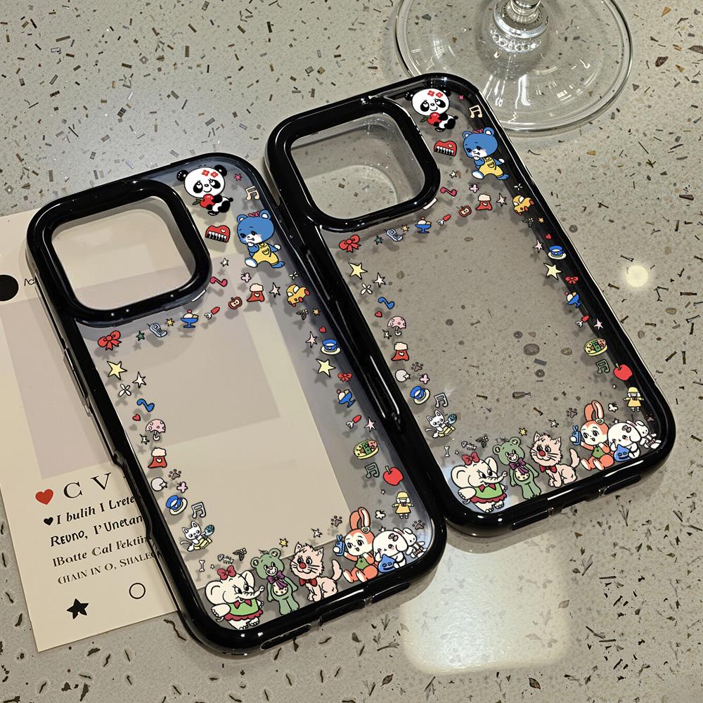 Acrylic Phone Case for iPhone 11 12 13 14 Pro 12 14 16 Pro Max for Samsung A16 A36 A56 S24 FE High-quality Painted Anti-fall Mobile Phone Case