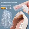 Women's Anti-Blister Heel Grips: Thickened, Half-Size Smaller Shoes Prevent Slippage and Blisters.