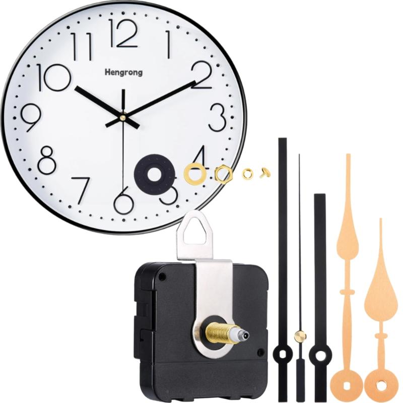 1 Set Klokwerk Tafel Hangend Doe-het-zelf Horloge Reparatie Onderdelen Klok Mechanisme Stille Kwarts Uurwerk Machine Wand Klok Wijzers Wijzer Kit