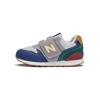 New Balance NB 996 Hálós Párnázott Légáteresztő Alacsony szárú Kisgyermek Cipők Szürke Cián Csecsemő és Kisgyermek IZ996JO3