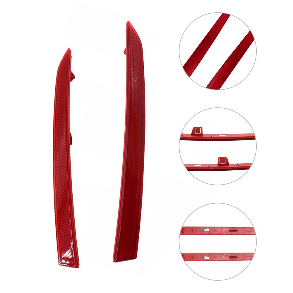 1 pár zadní nárazník brzdová odrazka lišta 63147847165 63147847166 Kompatibilní s 3-Series F30 F31 M Sport 2012-2017