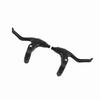 1 Pair Ultralight Aluminum Alloy Bicycle Brake Set Mountain Bike Braking Handles Parts(Black)