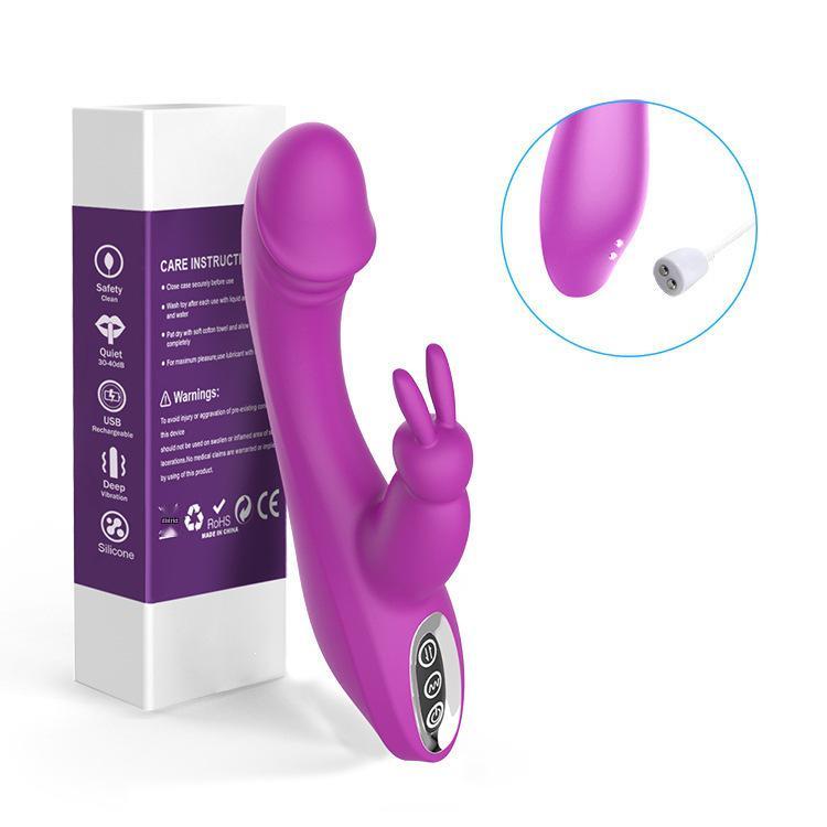 Aixia Oli Bunny Ear Vibrating G-Spot & Clitoral Massager for Women