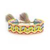 European & American Cross-border Embroidery Bracelet | Handmade Tassel & Letter Logo