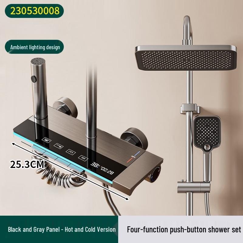 

Smart Ambient Light Digital Shower System