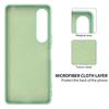 For Sony Xperia 1 VII Liquid Silicone Case Phone Back Cover with Hand Strap