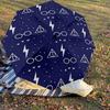 1PC Glasses Lightning_bolt Umbrella-8-Rib Reinforced, Automatic Open, Lightweight & Durable, Cute Fashion Accessory for Outdoor, D2629