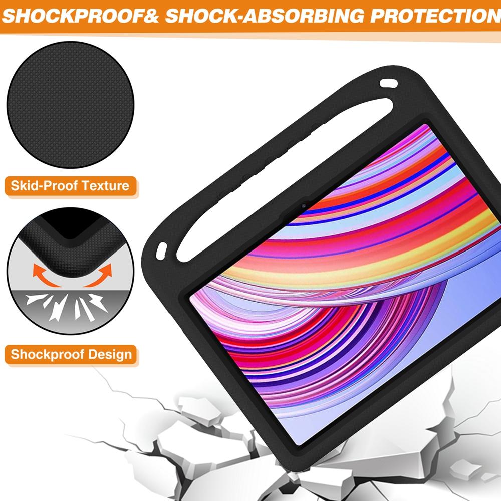 For Xiaomi Redmi Pad SE 8.7 Pro 12.1 2022 2023 2024 4G 5G Case EVA Portable Shockproof Kids Safe Handle Stand Tablet Cover