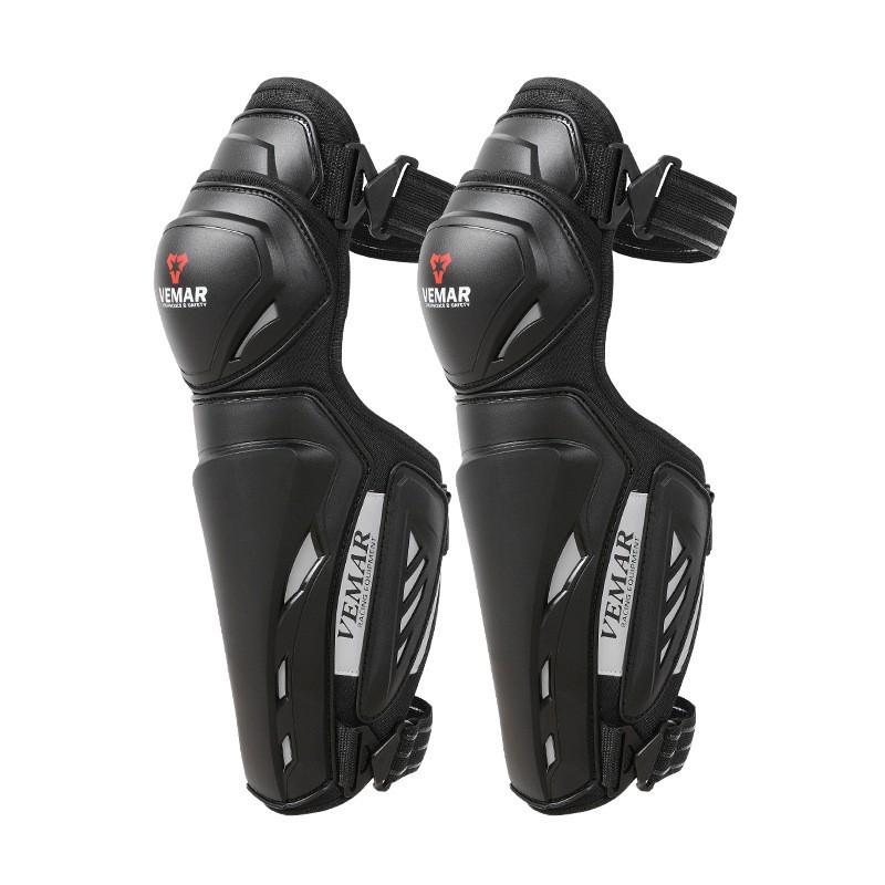 VEMAR Motorcycle Knee Pads Winter Fleece Lined Warm Crash Protection Riding Gear Men Adult Cycling Protective Safety Equipment