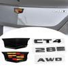 For CT4 ABS 3D Car Front Hood Emblems Emblem Trunk Rear Logo Side Fender Badge Refitting Stickers Exterior Accessories
