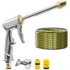 High Pressure Adjustable Water Sprayer for For car Lawn Garden Cleaning Dual Spiral Flow Alloy Body 200x50mm Size