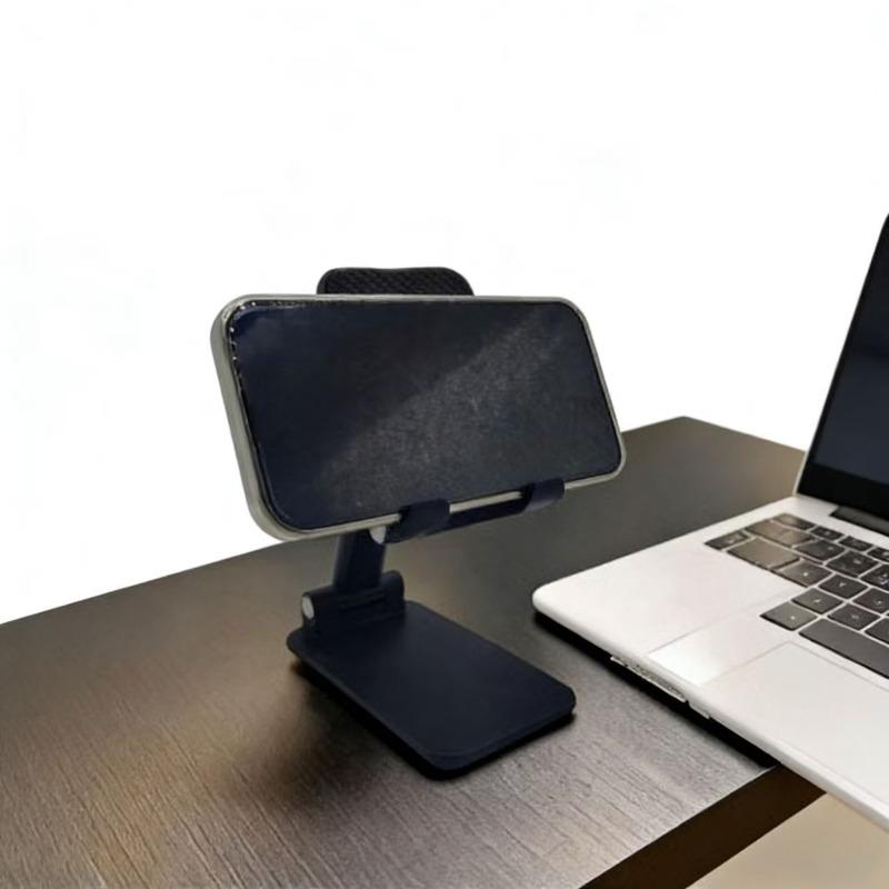 Multifunctional Adjustable Phone Stand - Portable Foldable Desktop & Bedside Tablet Holder  for  Watching ,  Reading,