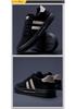 2026 Winter Men's Plush Cotton Shoes - Warm, Comfortable, Lace-up, Low Top Velvet Casuals with Flat Bottom.