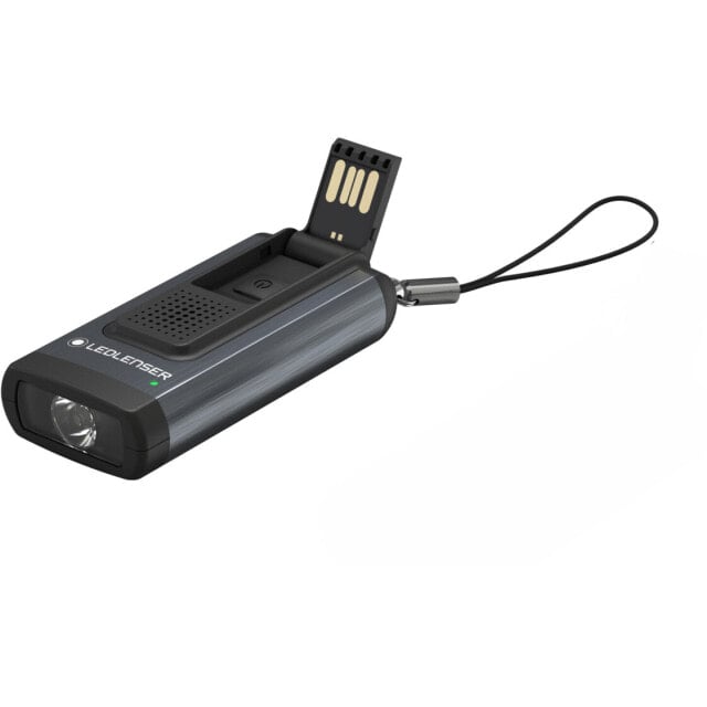

LED Lenser K6R Safety wiederaufladbare Mini Taschenlampe grau-schwarz