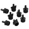 50PCS G1/2 7.5mm Male Thread Flat Connector for G Type Spray Nozzle Irrigation Sprinkler Fittings