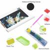 Butterfly and Lotus Full Round Drill Diamond Painting Kit DIY Sparkle Art Canvas for Adults Relaxing Craft and Home Decoration Gift Idea Set