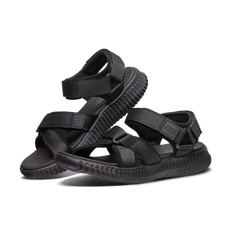 Skechers Elite Flex Velcro Sports Sandals Men Sandals Black 51722-BBK