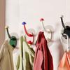 Waterproof Self-Adhesive Hooks Punch-Free Heavy Duty Mushrooms Coat Rack Hooks Multi-Function Wall Mounted Hook Space Saving