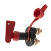Battery Isolator Switch Disconnect 125A 12V 24V Power Cut Offs Cut with 2 Key Battery Isolator for Car Truck
