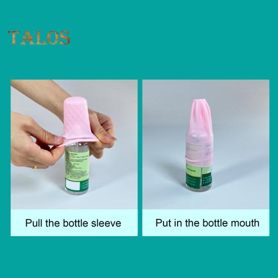 1/6Pcs Silicone Bottle Cover Leakproof Elastic Sleeves Travel Essentials Silicone Bottle Covers Reusable Toiletry