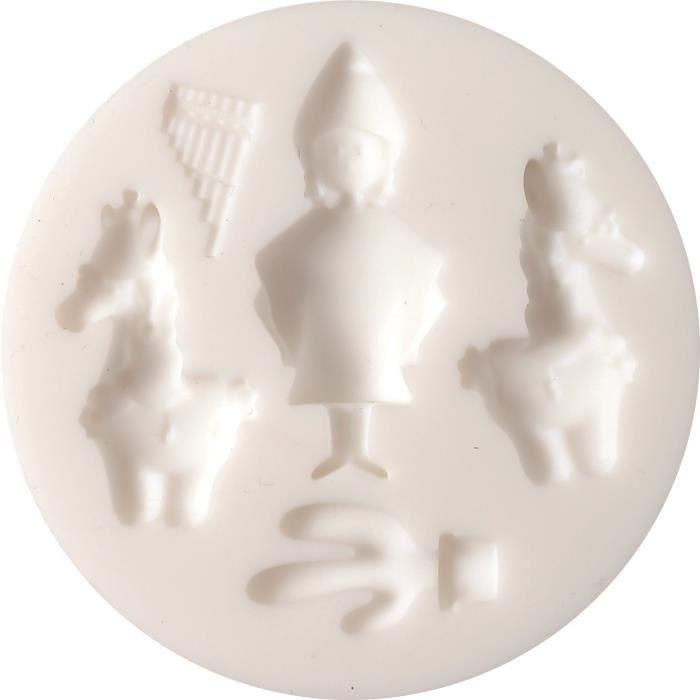 Moule en silicone - Graine créative - Mini - Ø 7 cm - 1 pièce - Couleur variée