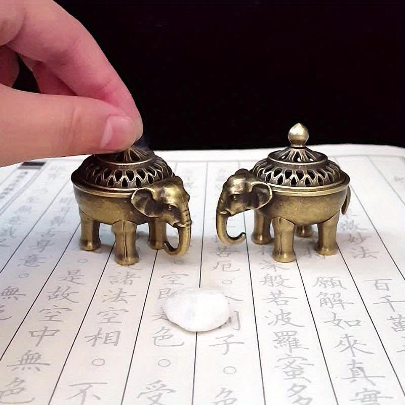 1Pc Auspicious Incense Burner, suitable for yoga, meditation, tea room decoration ornaments, suitable for Home Decor