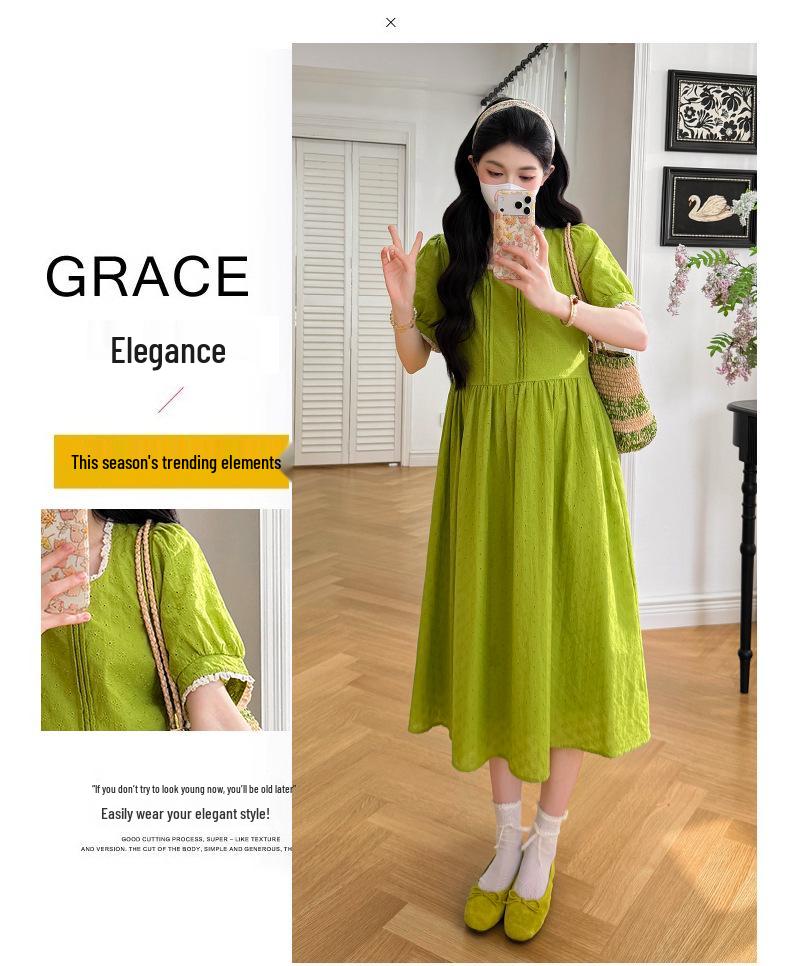 2026 Summer Elegance: Craftsmanship Maternity Dress