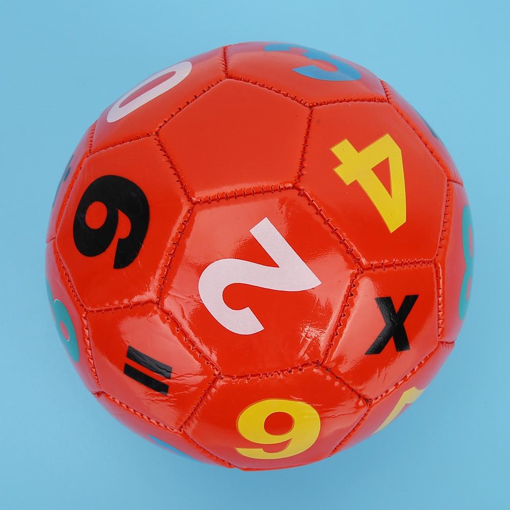 Children Outdoor Sport Foot  Soccer   Size 2 Exercise Sports Equipment(Red Number)