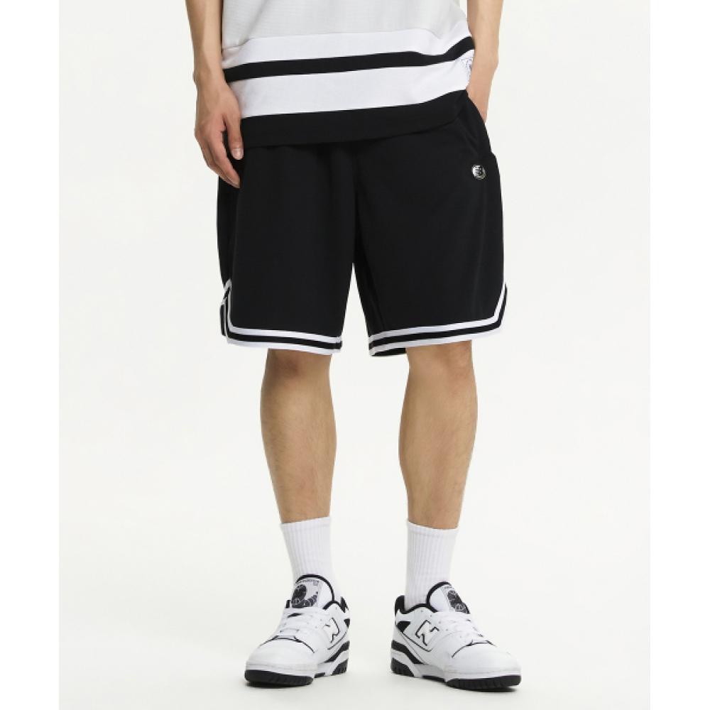 

NEW BALANCE NBNVE22543 UNI NBSC Короткие брюки из 5 частей в сетку ЧЕРНЫЕ