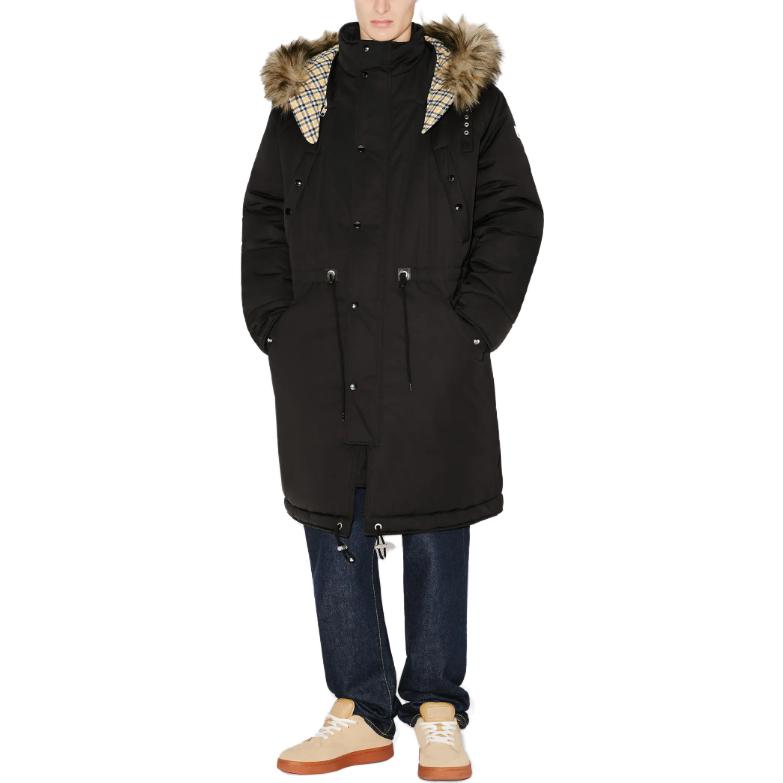 Kenzo faux-fur-detailed hooded coat FD65OU3079OD-99