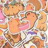 50 Stück Kindergeschenk Spielzeug Niedliche Capybara Tier Aufkleber Auto Motorrad Reisegepäck Telefon Gitarre Laptop Cartoon Helm Aufkleber