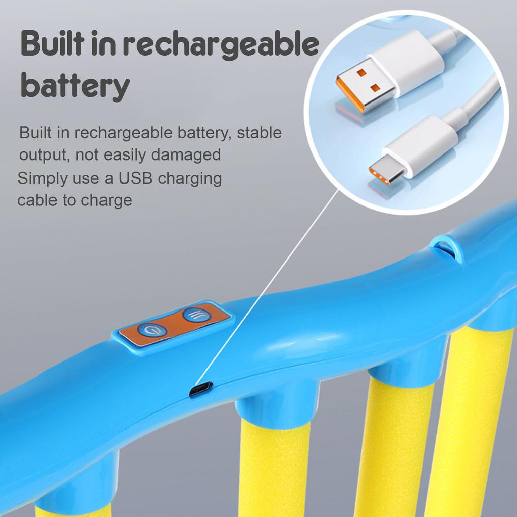 Falling Sticks Training Game Toy Hand Eye Coordination Kid Adult Yellow Blue