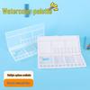 Foldable 2038 Watercolor Palette Box - Portable Flip-top & Moisturizing Design