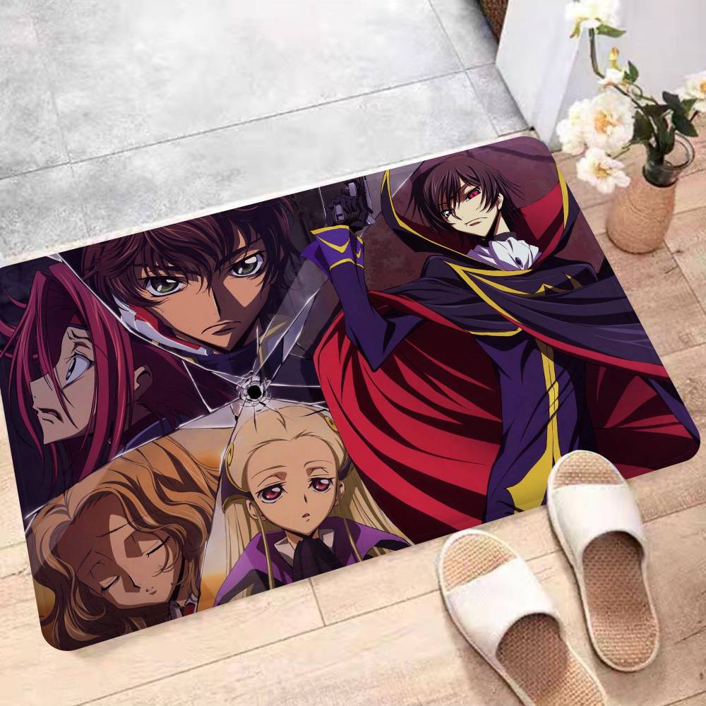 Anime Julius Kingsley Code Geass Floor Mat Cheaper Anti-slip Modern Living Room Balcony Printed Bedside Mats