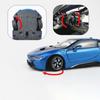 1/24 BMW I8 Supercar Model Samochodu Ze Stopu Diecasty Zabawki Pojazdy Symulacja Metalowy Model Samochodu Kolekcja Prezenty Urodzinowe dla Dzieci