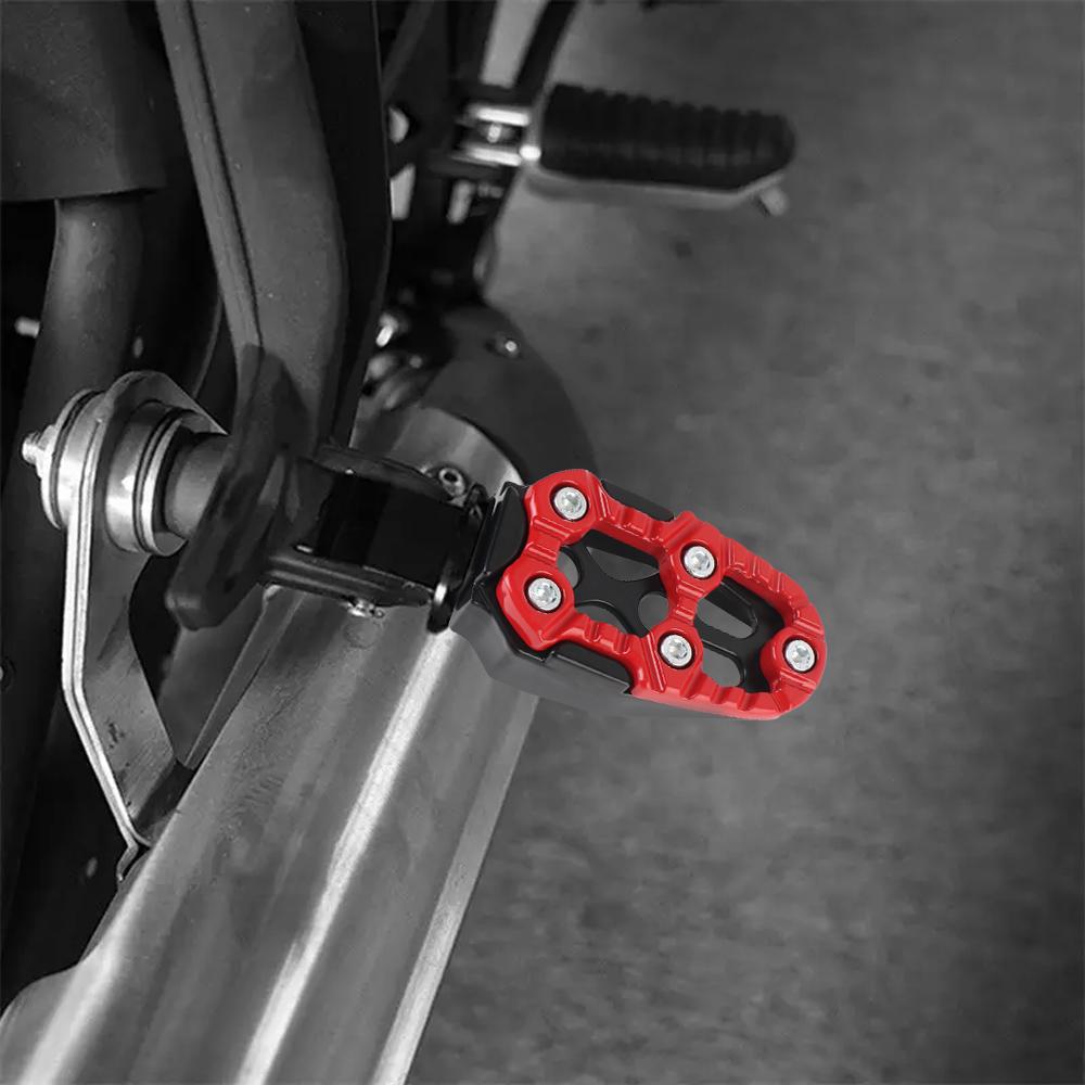 Dirt Bike Foot Pegs Footpegs Pedals For Pit Dirt Bike Electric Bikes Aluminium Alloy Motorcycle Pedals Universal CNC