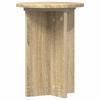 Plant Stand 2 Pcs Sonoma Oak Ø29.5 X 40 Cm Engineered Wood
