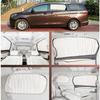 BAIC Weiwang 306 Suede Car Curtains with Eco-Friendly Aluminum Alloy Track for Sun Protection