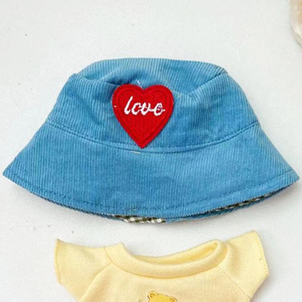 Doll Hat for 17cm Labubu Color Match Hat Kawaii Cute Doll Accessories Kids Girls Toys