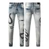 GLYDE Luxury Streetwear Jeans Americans Style Holes Long Trousers Quality Male Stretch Slim Pants Skinny Trousers